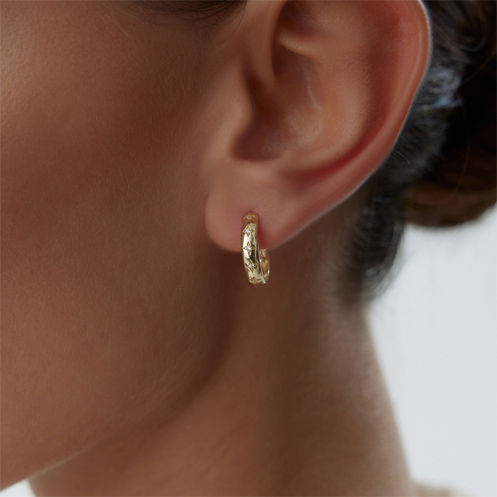 Star Shine J Küpe - Mazi