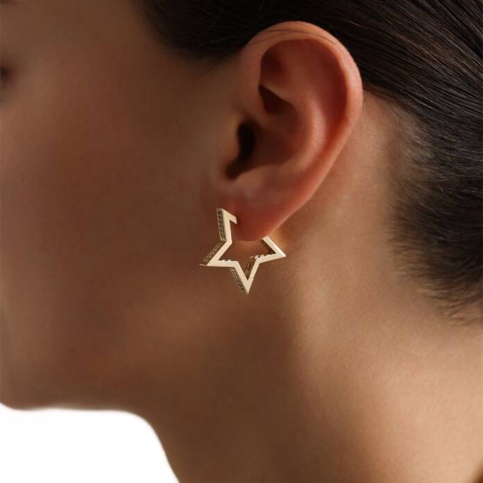 Star Stone Küpe - 1