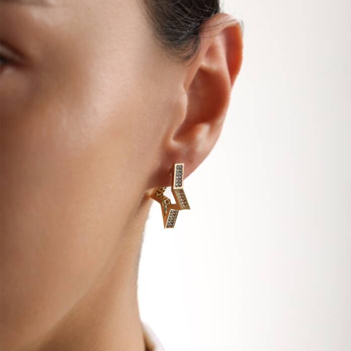 Star Stone Küpe - 2