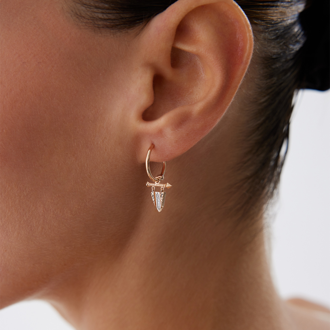 StarBoard Halka Sallantılı Küpe - 2