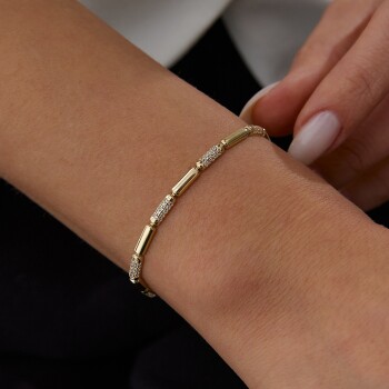 Stick Taşlı Bileklik - Dilmener