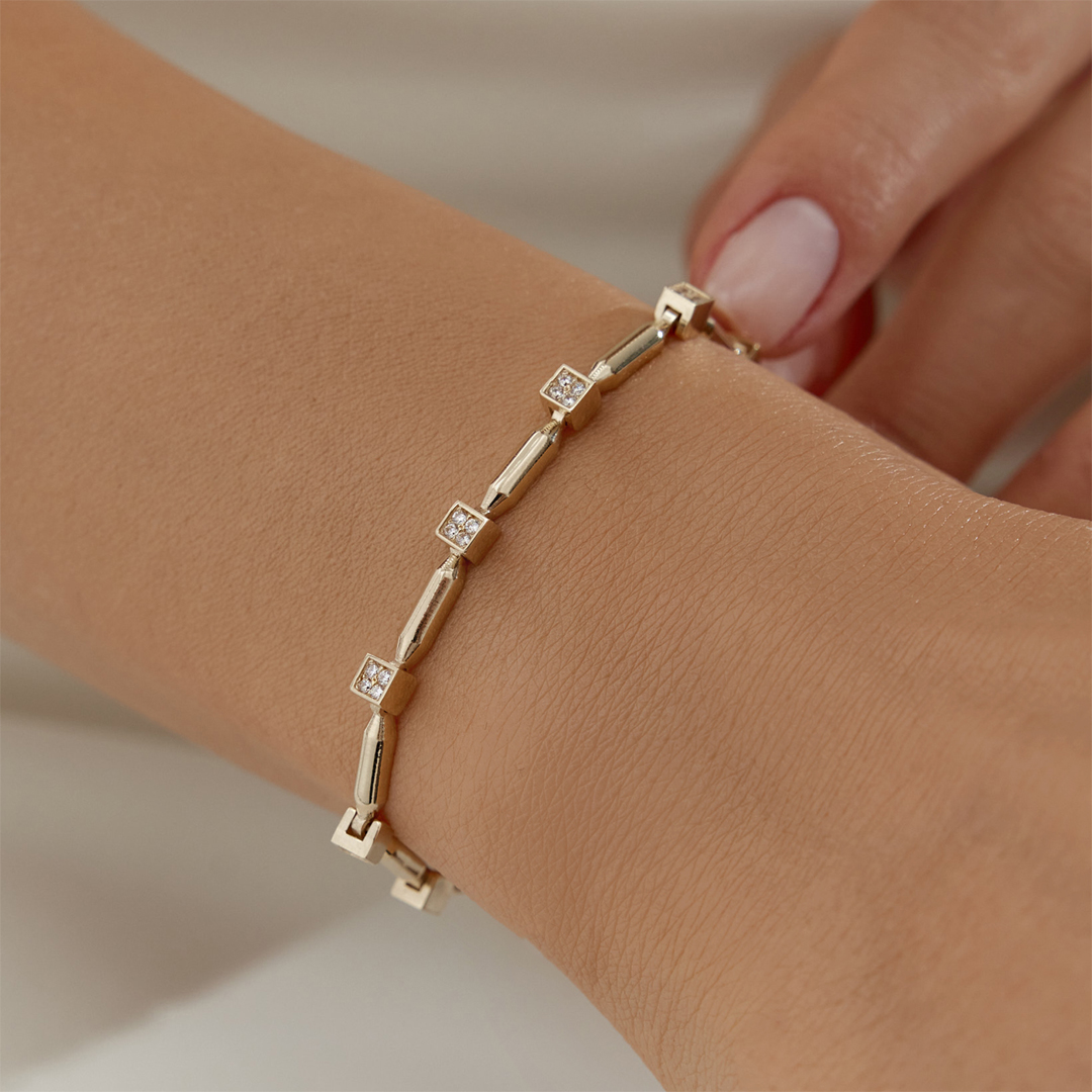 Stone Square Bileklik - 1