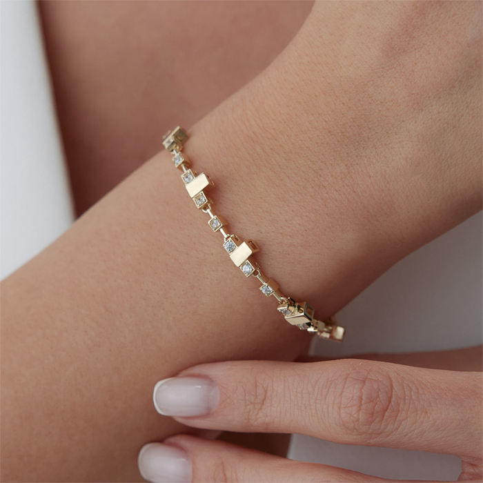 Stone T Bileklik - Cemart