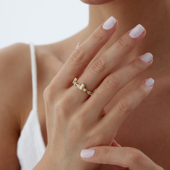 Stone T Yüzük - Cemart (1)