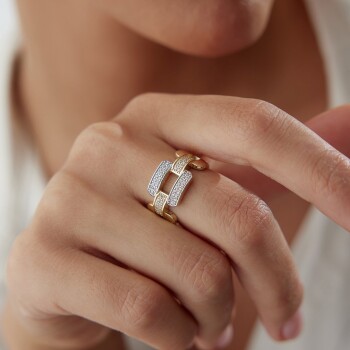 Stone Zincir Yüzük - 3