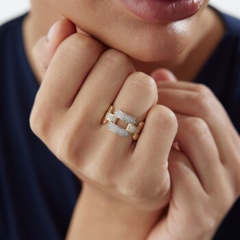 Stone Zincir Yüzük - Özer