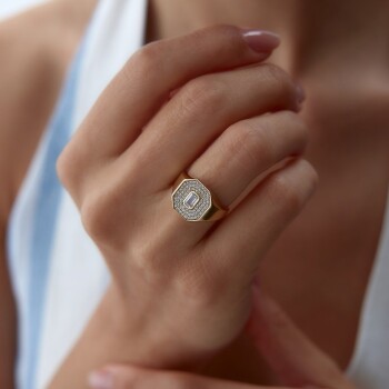 Straf Şovalye Yüzük - Rayna (1)