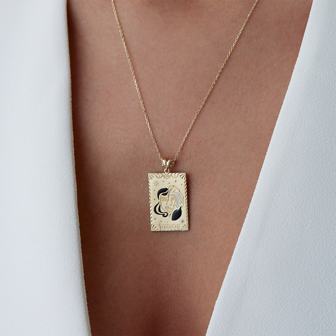 Strength Tarot Kolye - 2