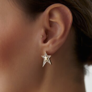 Strong Kutup Yıldız Küpe - 2