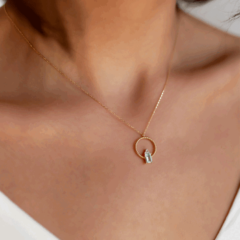 Su Yeşili Kolye - Rayna