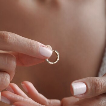 Su Yolu Green Point Küpe - 3