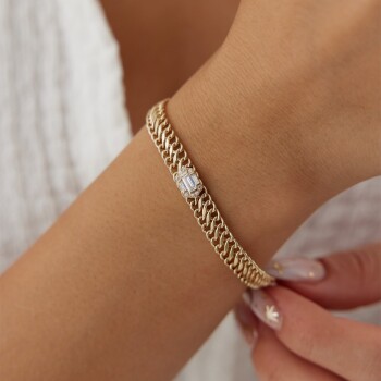 Sua Baget Taşlı Viyana Bileklik - Alen