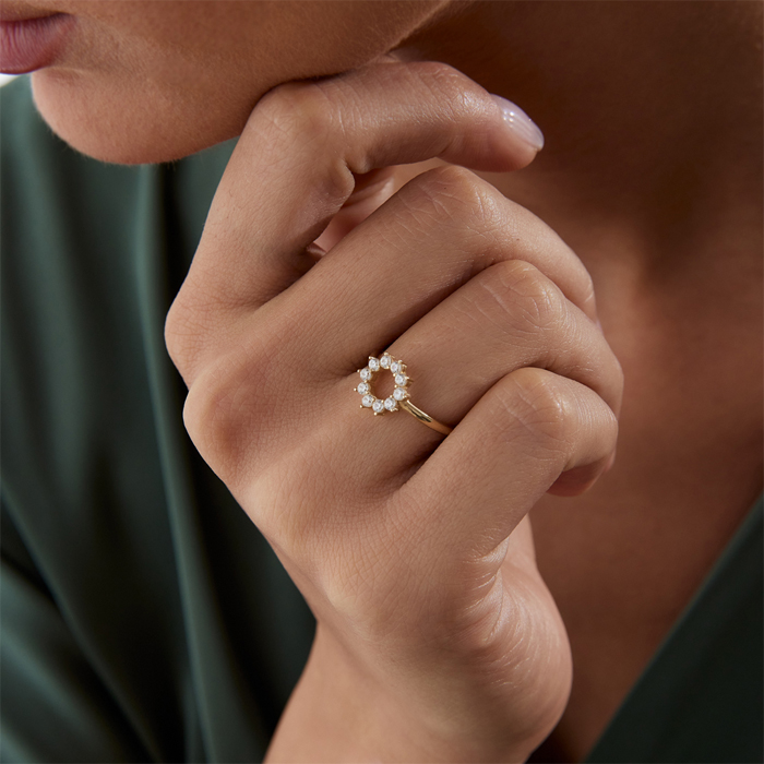 Sun Flower Yüzük - Rayna (1)