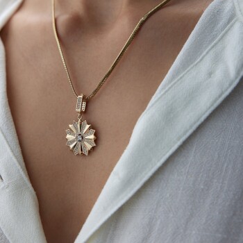 Sunrise Madalyon Kolye - Koçak (1)