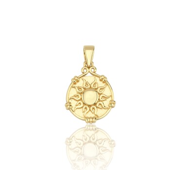 Sunshine Plaka Kolye Ucu - İnka