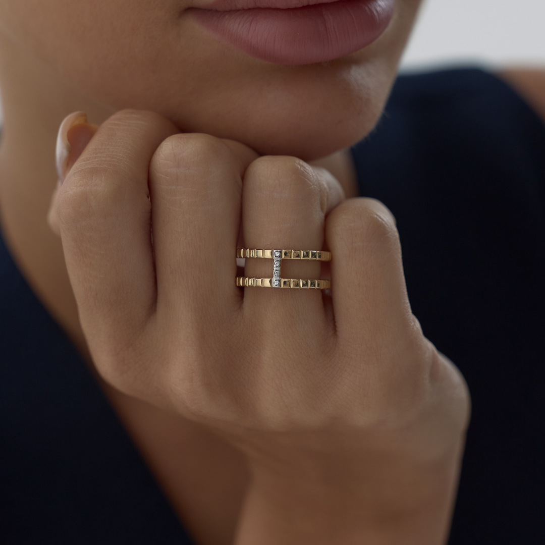 Sütun Işıltısı Yüzük - 1