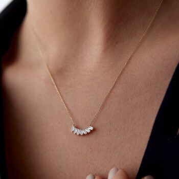 Süzme Baget Kolye - Alen