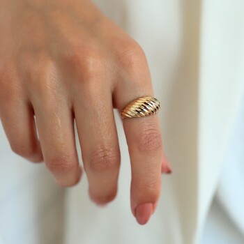 Süzme Es Bombe Yüzük - Nüans (1)