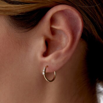 Süzme Tria Küpe - Rayna