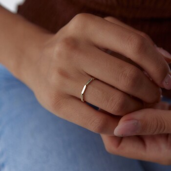 Tablet Parçalı Yüzük - Rayna (1)