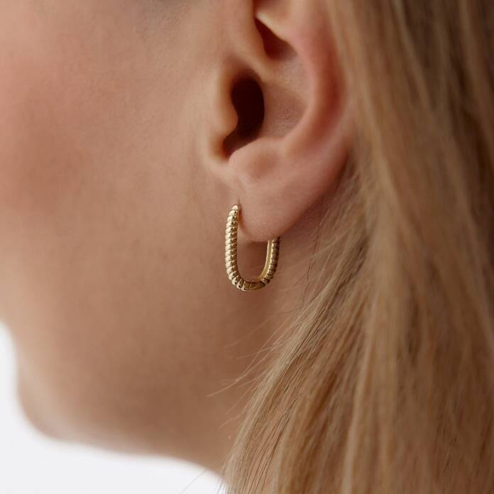 Tam Burgu Ataç Küpe - 1