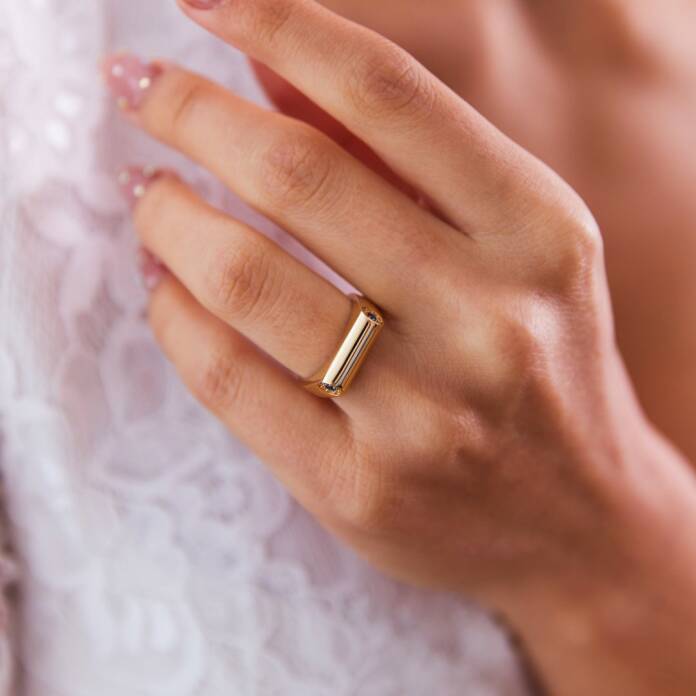 Taş Detay Yüzük - 2