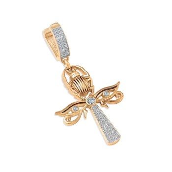 Taşlı Ankh Charm - Ema (1)