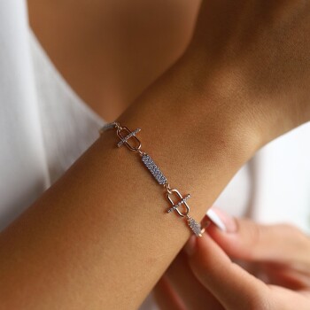 Taşlı Ataç Bileklik - Alen (1)