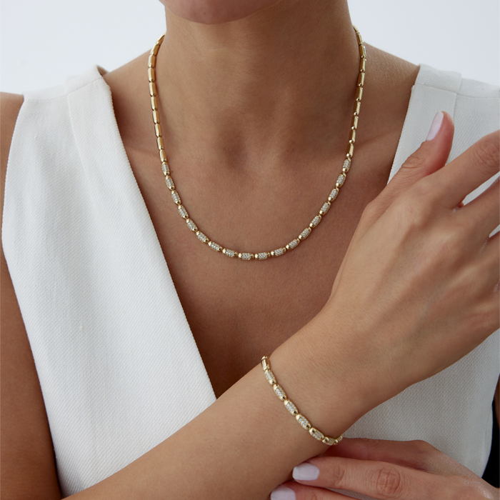 Taşlı Bakla Set - Fiemma (1)