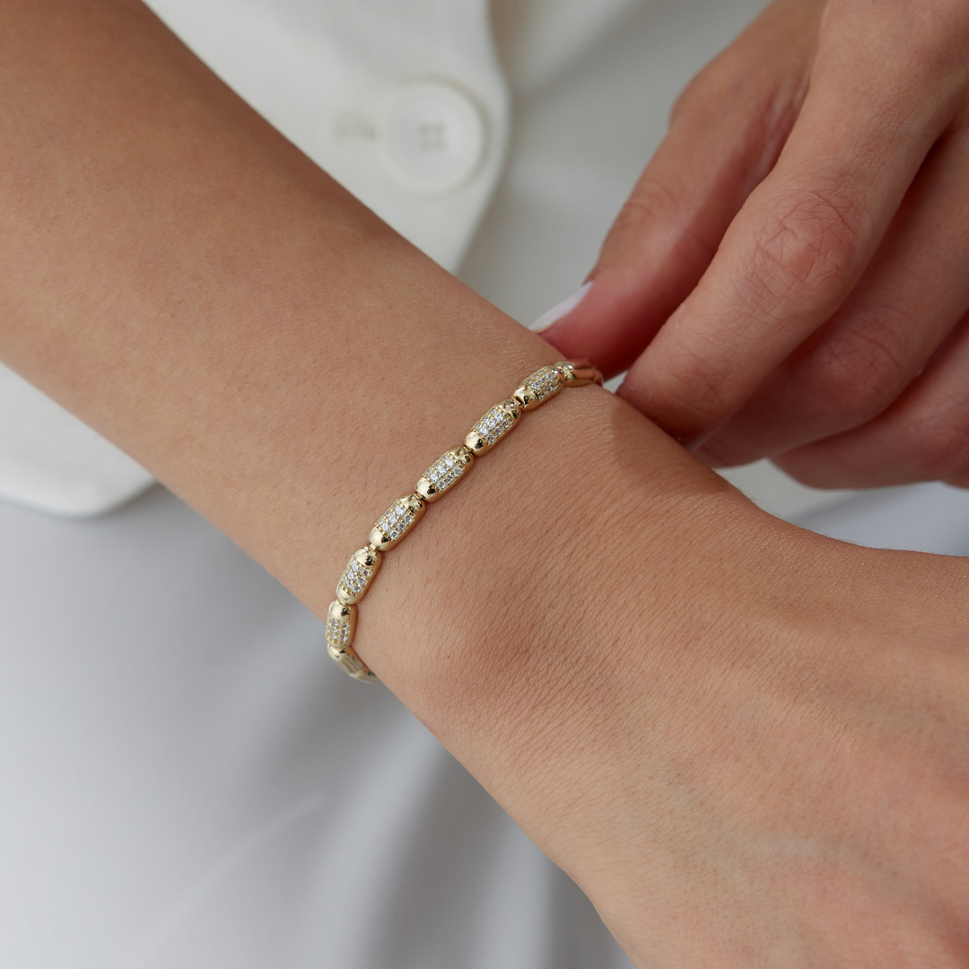 Taşlı Bakla Set - 4