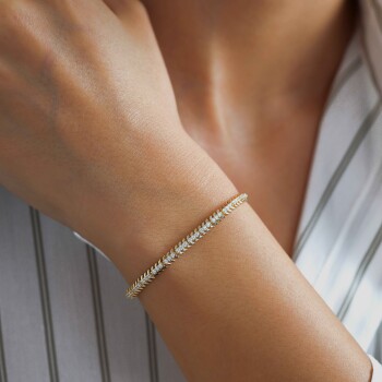 Taşlı Barley Bileklik - Dilmener