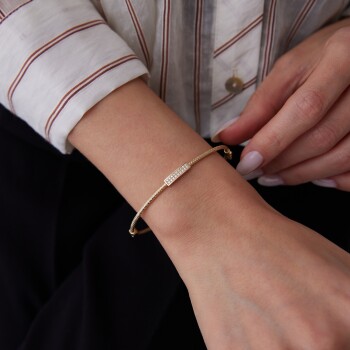 Taşlı Blok Kelepçe - Milan