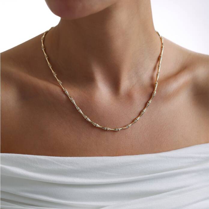 Taşlı Bone Zincir - 2