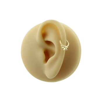 Taşlı Çiçek Helix Piercing - Dianora (1)