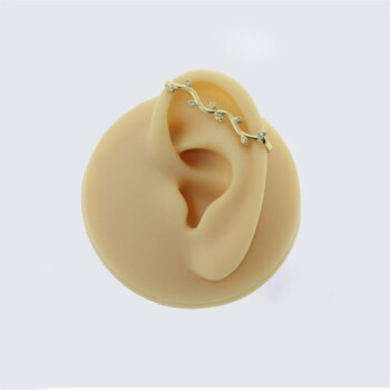 Taşlı Dal Indüstrial Earcuff - Dianora (1)