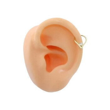 Taşlı Damla Helix Piercing - Dianora (1)