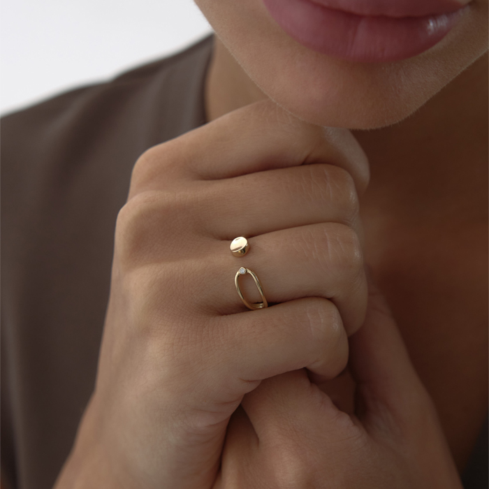 Taşlı Denge Yüzük - MİST (1)