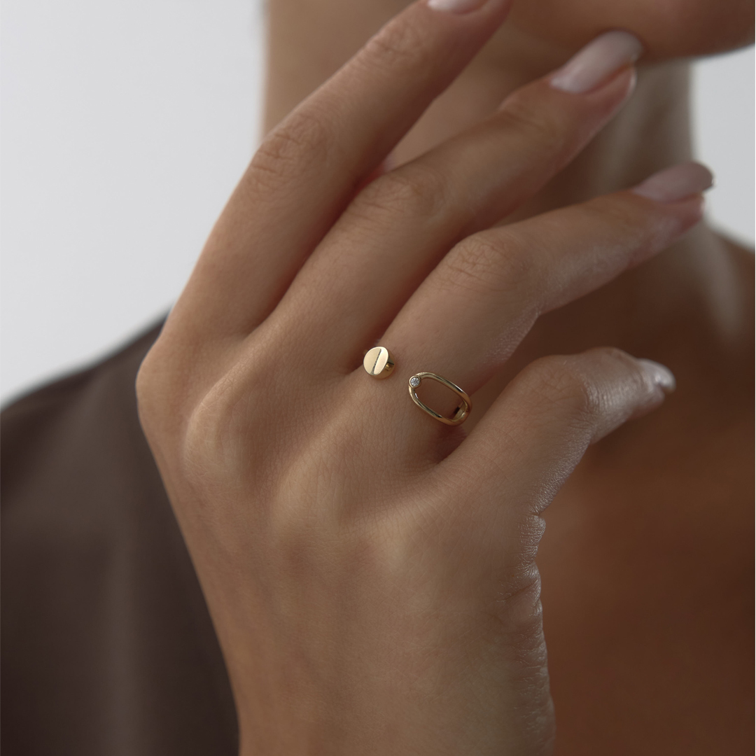 Taşlı Denge Yüzük - 1