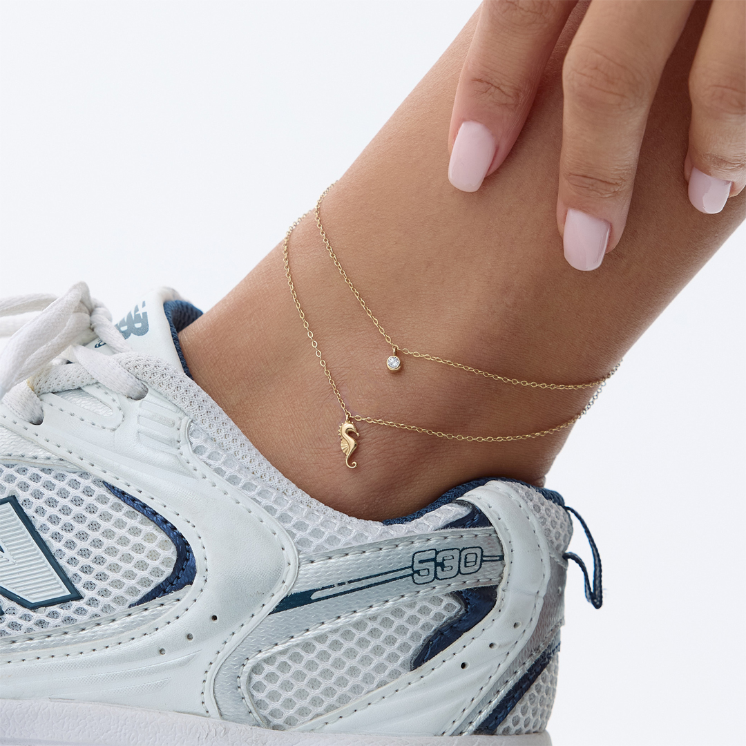 Taşlı Denizatı Halhal - 2