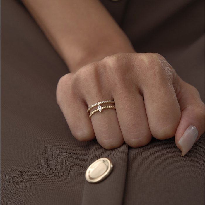 Taşlı Eküri Yüzük - RİTİM