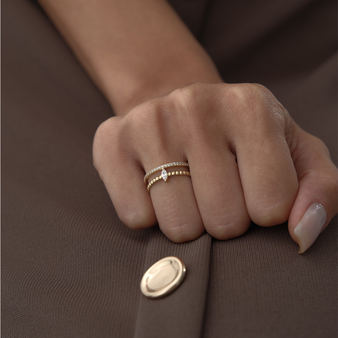 Taşlı Eküri Yüzük - 1