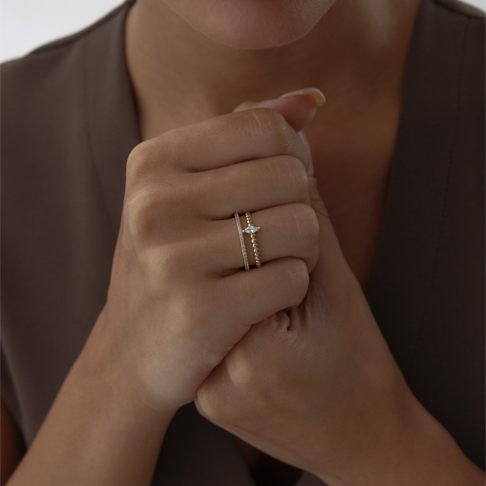 Taşlı Eküri Yüzük - RİTİM (1)