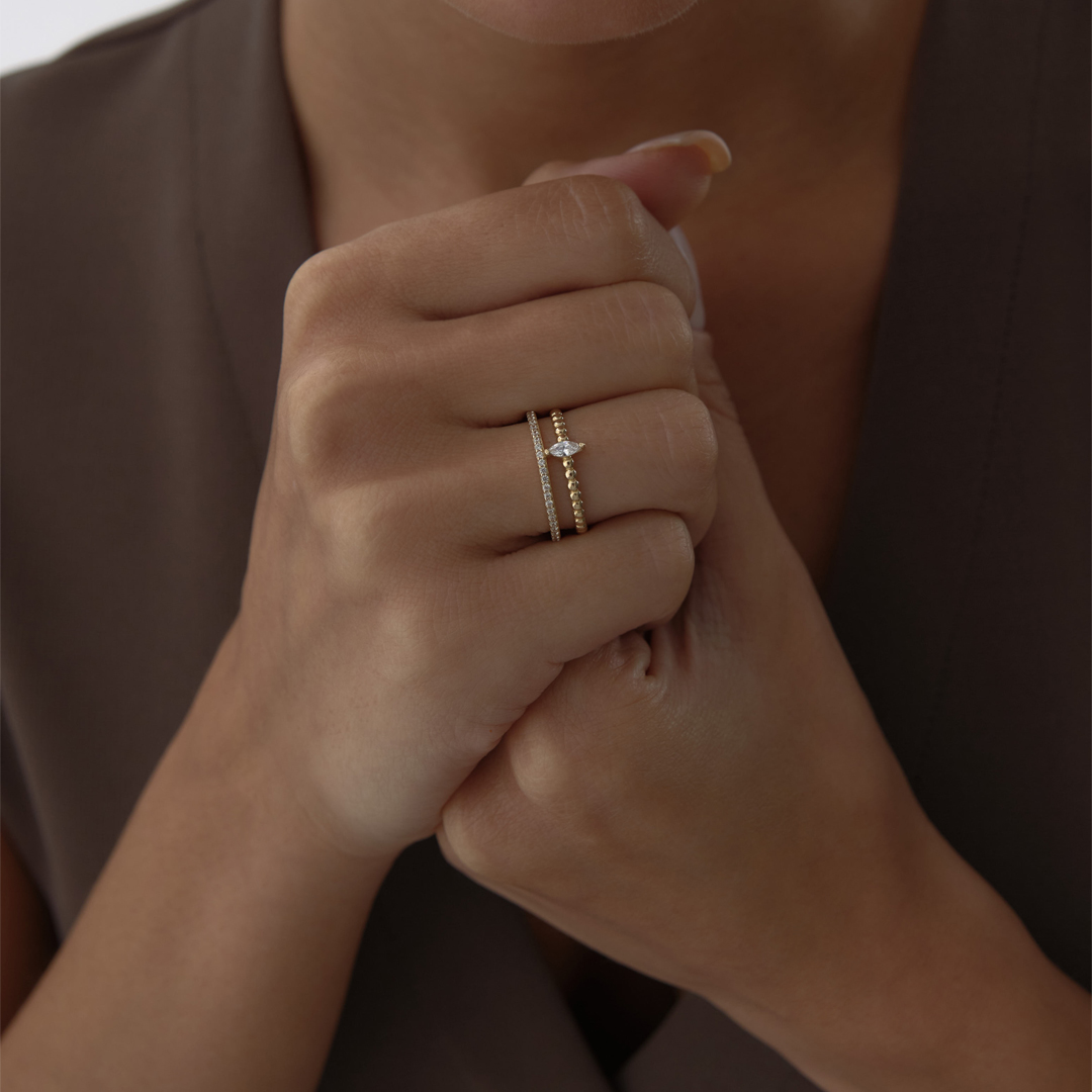 Taşlı Eküri Yüzük - 2