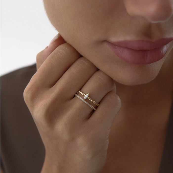 Taşlı Eküri Yüzük - 3