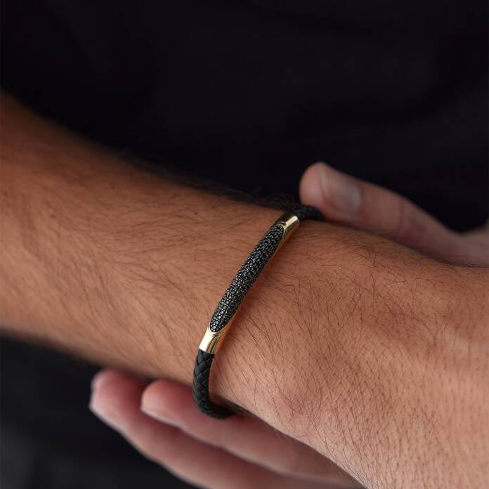 Taşlı Erkek Bileklik - 3