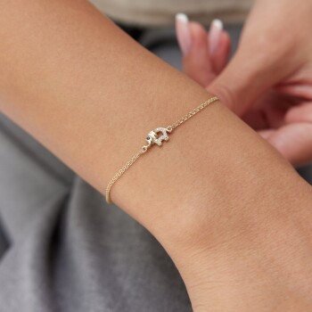 Taşlı Filli Bileklik - Rayna (1)