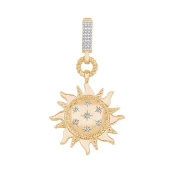 Taşlı Güneş Charm - Ema