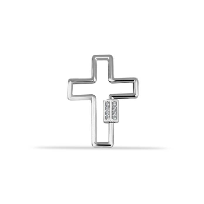 Taşlı Haç Charm Kilidi - 3