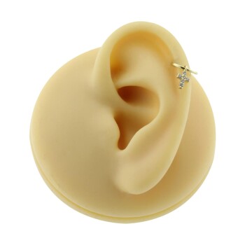 Taşlı Haç Sallantılı Helix - 2