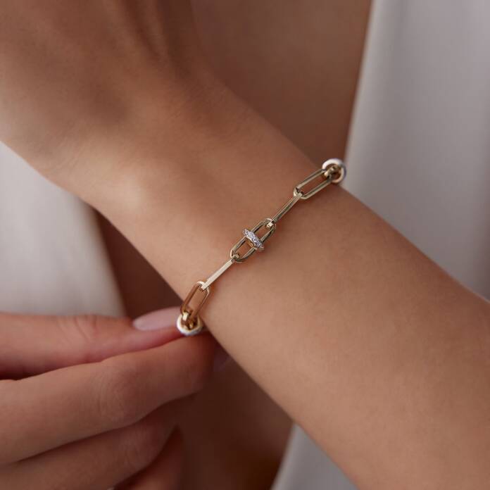 Taşlı Halka Ataç Bileklik - 3